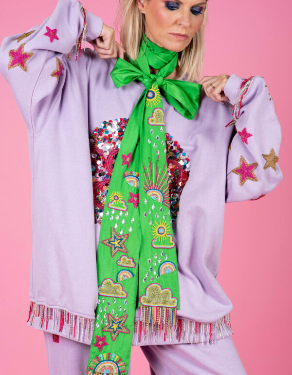 SILK MULTI-WAY SCARF