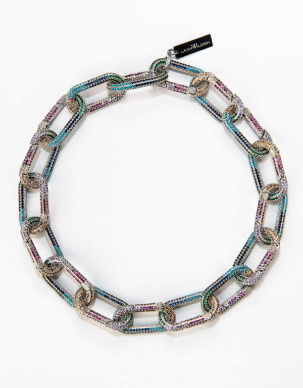 THE ATTENTION SEEKER NECKLACE - PLATINUM