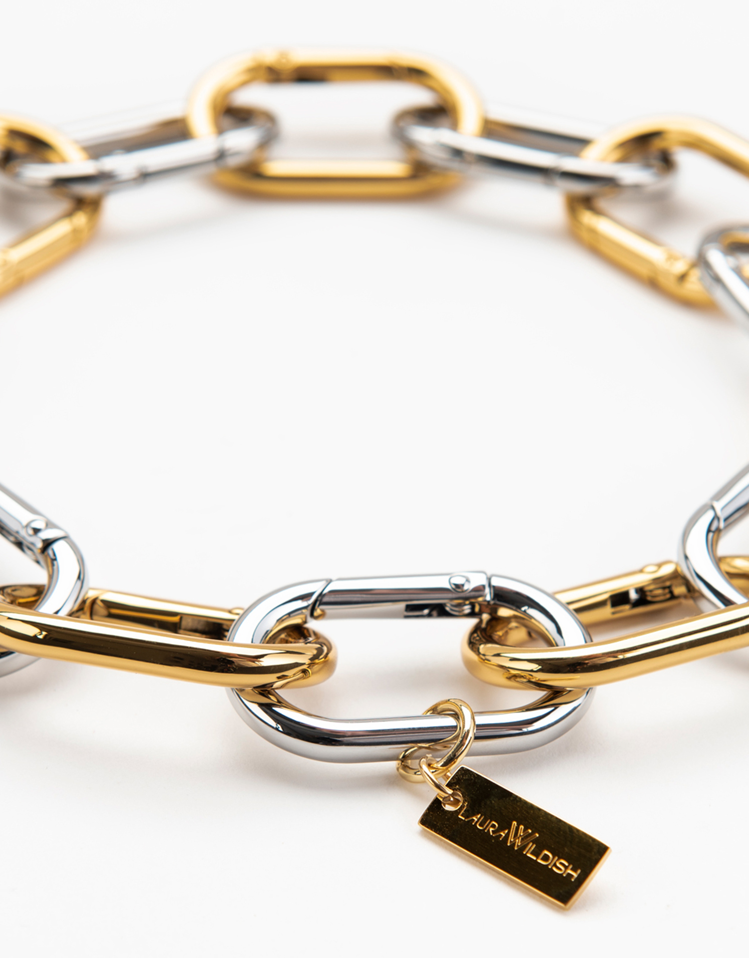 THE MIXED METALLIC NAKED ATTENTION SEEKER NECKLACE - Image 2
